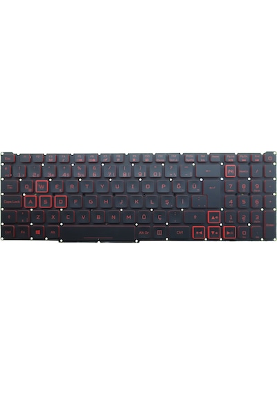 Acer Uyumlu Nitro 5 An515-55-533f Notebook Klavye Işıklı