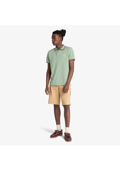 Timberland Brookline Poplin Cargo Erkek Krem Şort Tb0a5tzqeh31 Sari