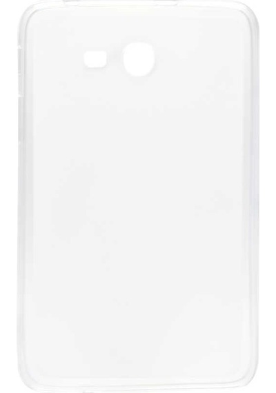 Ardemix Galaxy Tab 3 Lite 7.0 T110 Kılıf Uyumlu Tablet Süper Silikon Kapak-beyaz Tablet Kılıfı