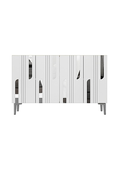 Ka1231dbs Nota120 Konsol, Kahve Köşesi Ve Tv Sehpası, Çok Amaçlı Dolap Safirmeşe - Beyaz - Sılver 120cm Ka1231dbs Nota120 Konsol, Kahve Köşesi Ve Tv Sehpası, Çok Amaçlı Dolap Safirmeşe - Beyaz - Sılver 120cm