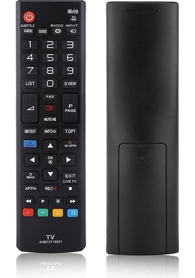 LG Tüm Modellere Tam Uyumlu LCD LED TV Kumanda + 2 Kısa Pil