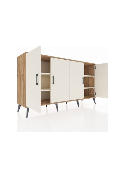 Hyperion Konsol 4 Raflı 4 Kapaklı 176x44x99 Çam-aytaşı Atlas Çam/aytası - Atlas Çam Hyperion Konsol 4 Raflı 4 Kapaklı 176x44x99 Çam-aytaşı Atlas Çam/aytası - Atlas Çam