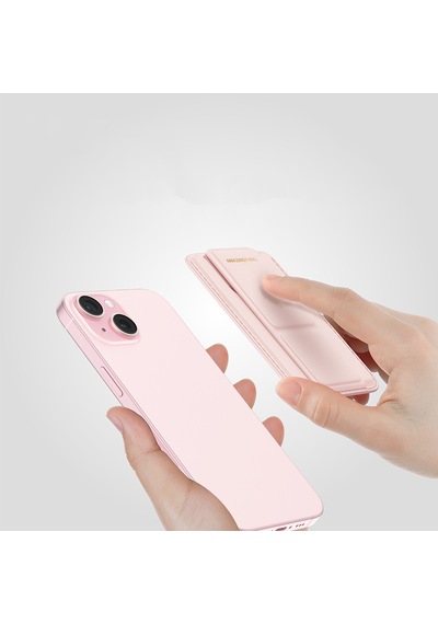Amazingthing Edition Mag Serisi Fonksiyonel Çok Yönlü Grip Standlı Magnetik Kartlık Pembe