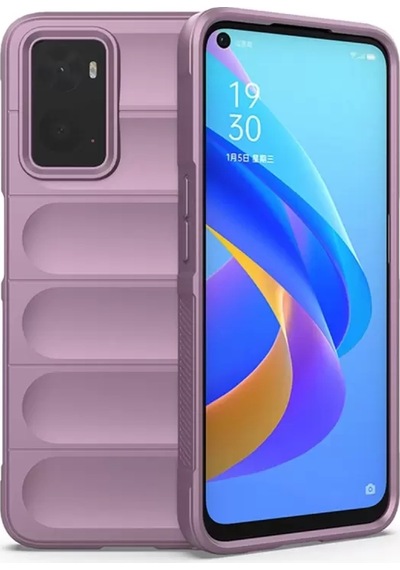Realme 9i 4g Kılıf Optimum Silikon - Mor -