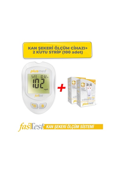 Fasttest Ölçüm Cihazı ve 2 Kutu Strip