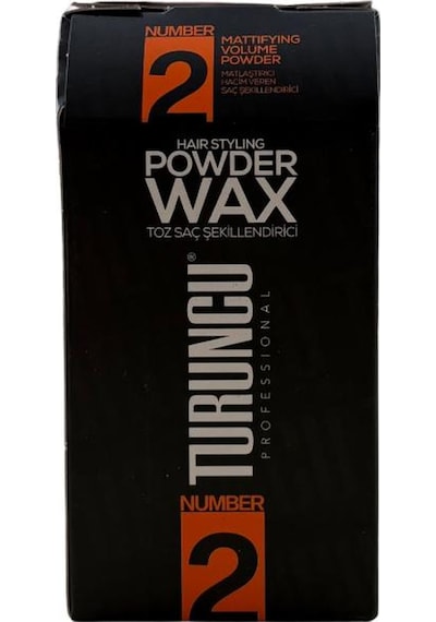 Turuncu Saç Şekillendirici Pudra Wax Mat 20 Gr Nu:2