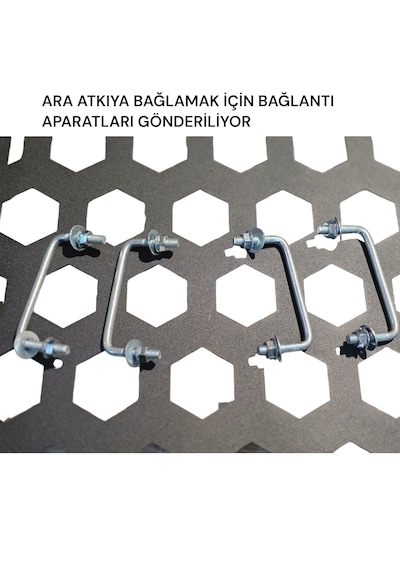 Duster 2014-2018 Uyumlu 100x120 Tavan Sepeti Ve Ara Atkı Seti Dayanıklı Çelik Malzeme