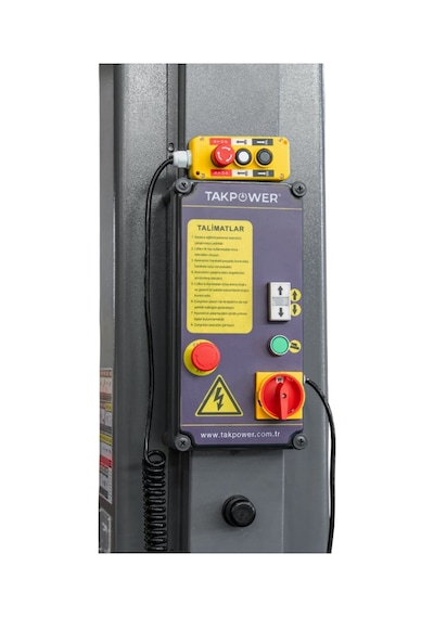 Takpower 5 Ton İki Sütunlu Üstten Bağlantılı Tam Otomatik Araç Kaldırma Lifti