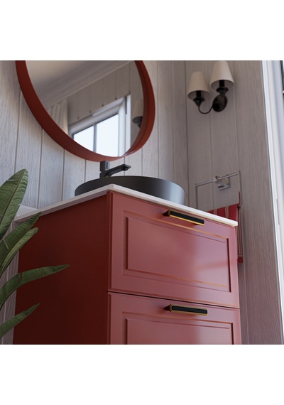 Creavit Alfa Uzun Lavabo Armatürü Siyah Bt.al6500s