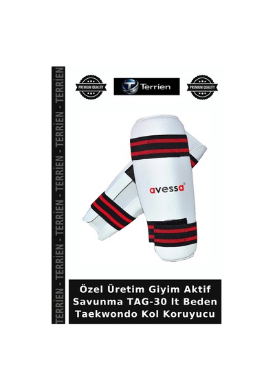 Özel Üretim Giyim Aktif Savunma Tag-30 Lt Beden Taekwondo Kol Koruyucu Çok Renkli