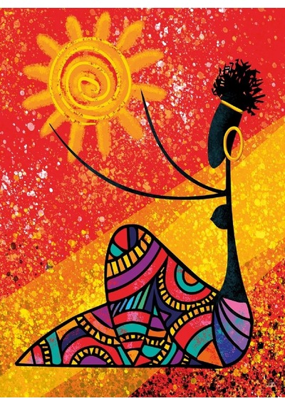 Nova Puzzle 1000 Parça Güneş Ve Afrikalı Kadın - 41059