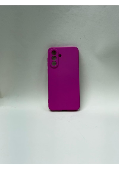 Samsung Uyumlu Galaxy A37 İçi Kadife Lansman Silikon Kılıf Tarz Ve Maksimum Koruma Bir Arada Pembe