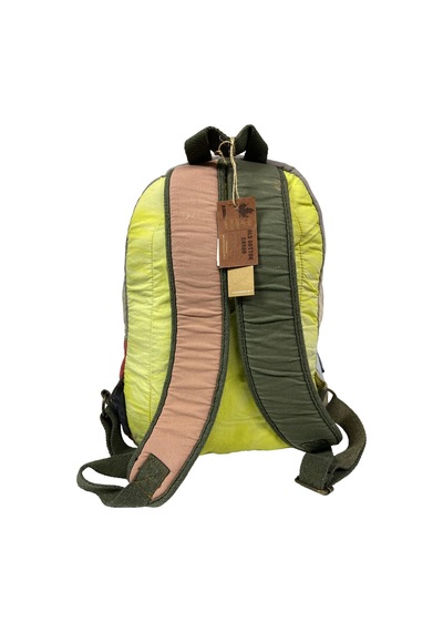 Old Cotton Cargo Kaliteli Tek Bölmeli Vintage Disayn Sırt Gezi Çantası Zermatt Bag 5122 Açık Yeşil