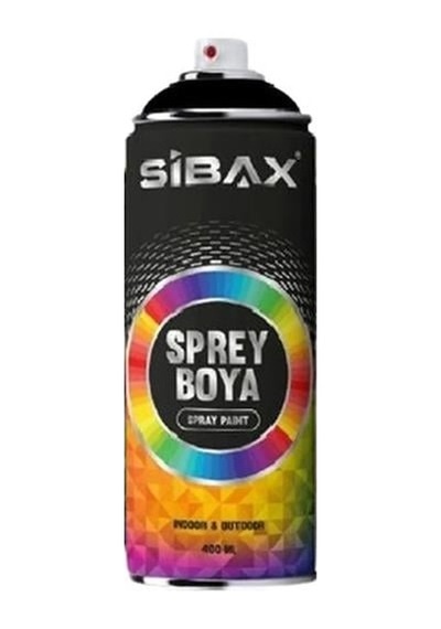 Sibax Sprey Boya Mat Siyah 400 Ml Diğer