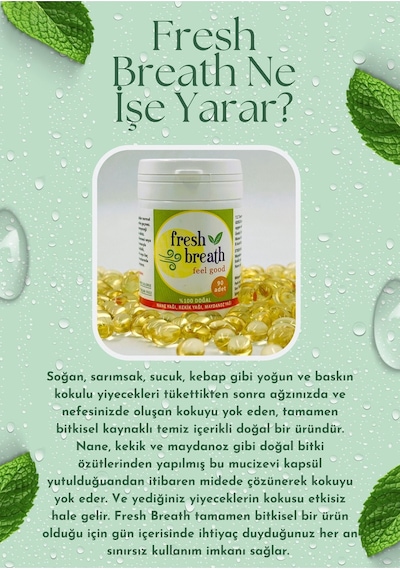 Fresh Breath Ağız Kokusu Önleyici Nefes Temizleyici 4 x 25'li
