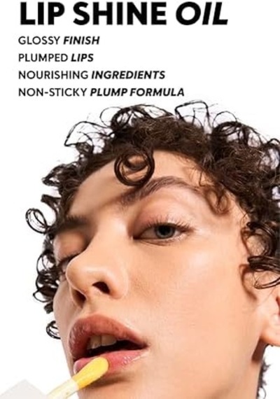 Cream Co. Dudak Parlatıcısı Nemlendirici Besleyici Lip Oil Gloss, Dudak Yağı Çarkıfelek Aromalı, E Vitamini 0