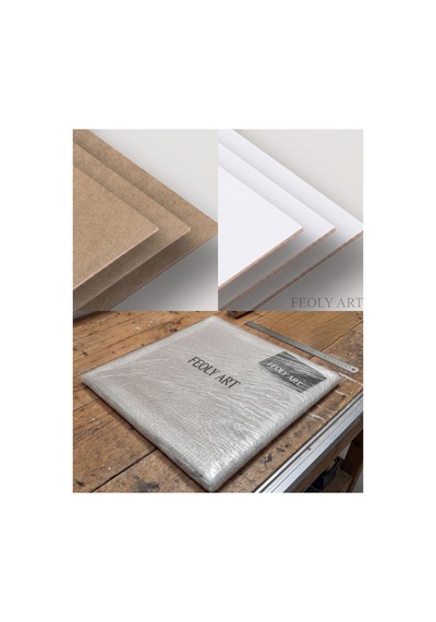 3 Mm 25x18 Mdf Plaka 4 Adet - Pasta Altlığı, Hobi, Maket, Ahşap El Sanatları İçin Uygun