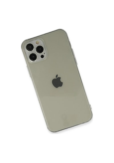 Newface - 957 - İphone 12 Pro Max Kılıf Fly Lens Silikon - Edntrend - - Şeffaf
