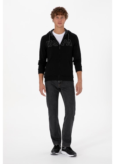 U.s. Polo Assn. Erkek Siyah Hırka Örme 50313719-vr046 Siyah