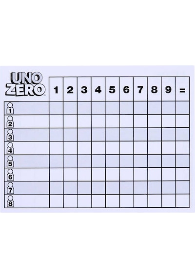 Uno Zero Kartlar
