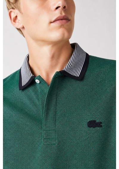 Lacoste Regular Fit Polo T-shirt Erkek Polo Yaka Tişört Yeşil