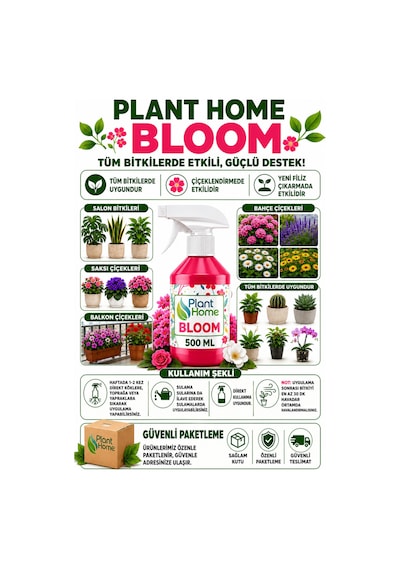 Sıvı Bitki Besini Seti Bloom Çiçeklenme Destekleyici 2x500 Ml 1 L