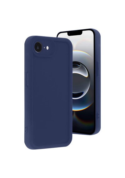 Apple Uyumlu   iPhone 16e Kılıf Viera Silikon - Lacivert