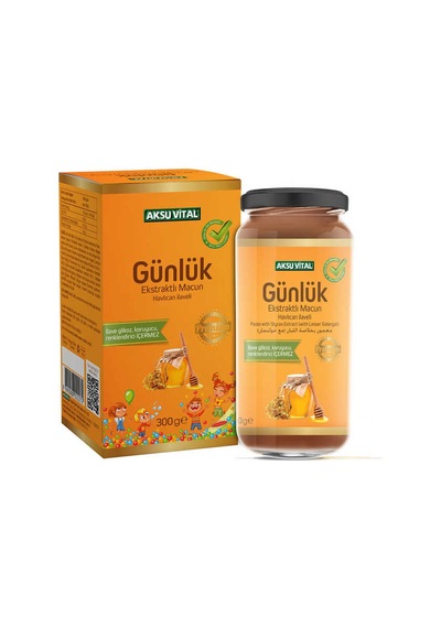 Aksu Vital Günlük Ekstraktlı Havlıcan İlaveli Çocuk Bitkisel Karı