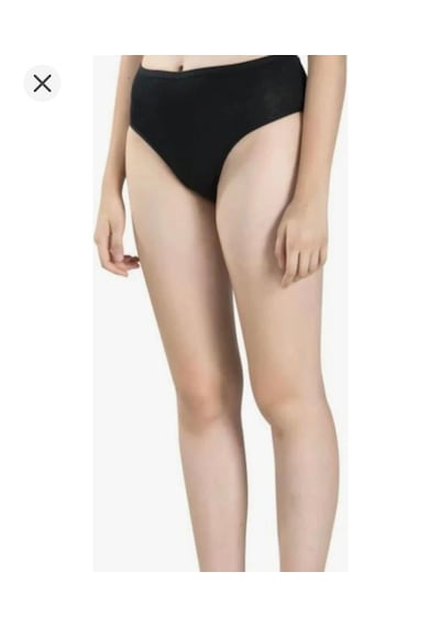 Jiber Bayan Bato Bikini Pamuklu Külot 6 Adet-652 Siyah