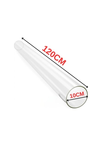 Füze Pelet Soba Camı Borusu 1200x100x2,5mm
