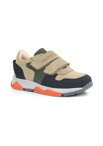 Ortopedikal 3880 Rakerplus Hakiki Deri Kum Gri Siyah Çocuk Sneakers Spor Ayakkabı Cırtlı Kum Gri Siyah Ortopedikal 3880 Rakerplus Hakiki Deri Kum Gri Siyah Çocuk Sneakers Spor Ayakkabı Cırtlı Kum Gri Siyah