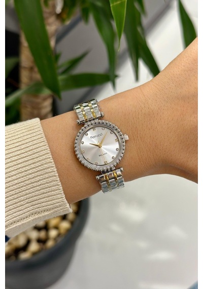 Çelik Kordon Su Geçirmez Garantili Kadın Kol Saati 29.11.2025 Gümüş 69672972