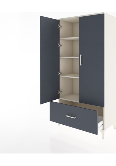 Hyperion Dolap 4 Raflı Tek Çekmeceli 2 Kapaklı 88x44x182 Ayta... Aytaşı