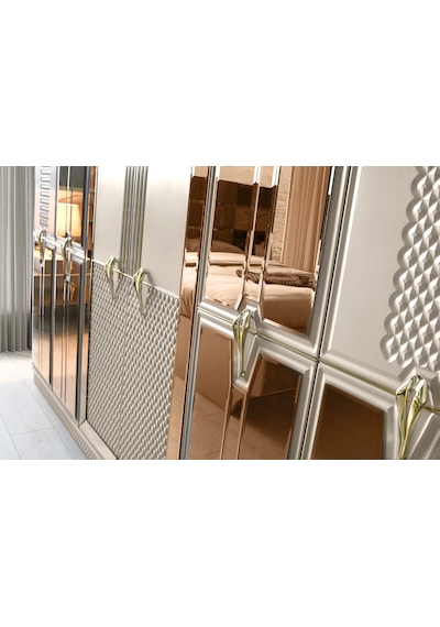 Marsilya Mdf 6 Kapılı Dolap