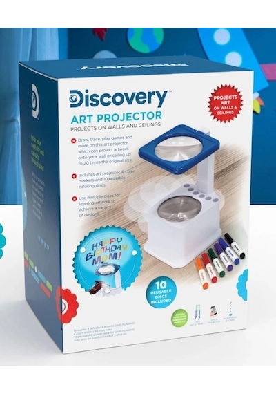 Discovery Kids - Eğlenceli Sanat Projeksiyonu Ve Boyama Seti White