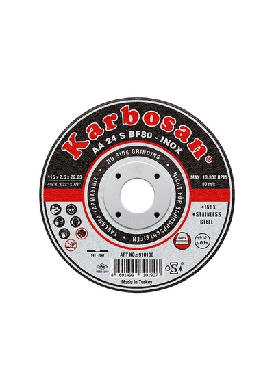 Karbosan 115 Mm İnox İnce Metal Kesici