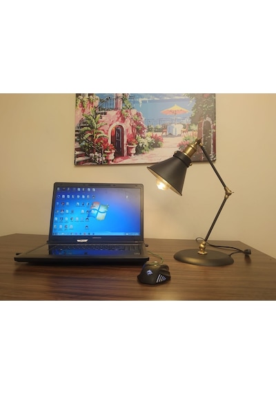 Mylights Vintage Akrobat Masa Lambası Okuma Lambası Rustik Myligh(537506074)