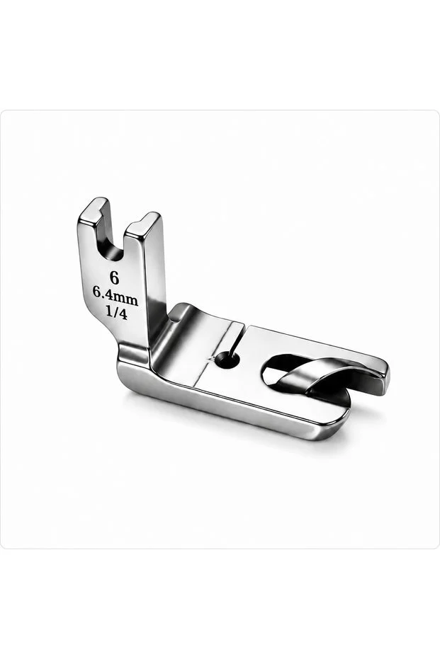 Sanayi Tipi Düz Dikiş Makinesi Kıvırma Ayağı Seti 5 Adet 2.4 / 3.2 / 4.8 / 6.4 / 8 Mm