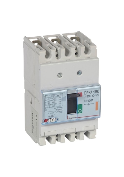 Legrand Dpx³ 160Serisi Kompakt Şalter 3 Kutup Icu:25Ka Standart Tip 100A 400V Ac - 420045