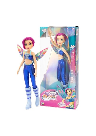 Winx Kanatlı Periler Tecna Oyuncak Winx Tecna Bebek Fashion Doll Kanatlı Peri Tecna