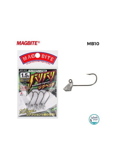 Magbite Baribari Jighead 4 1.5gr 4 Adet Standart