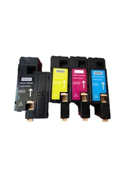 Xerox 6000/6010/6015 Uyumlu Toner 4 Adet Sarı Kırmızı Mavi Siyah