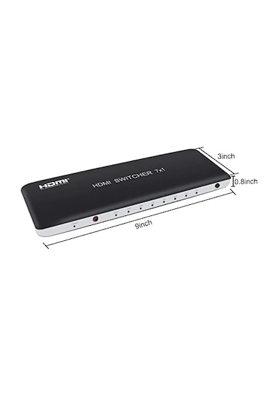 HDMI SWİTCH 7 İN (GİRİŞ) 1 OUT (ÇIKIŞ) SEÇİCİ 4K 60HZ 2.0 VERSİON