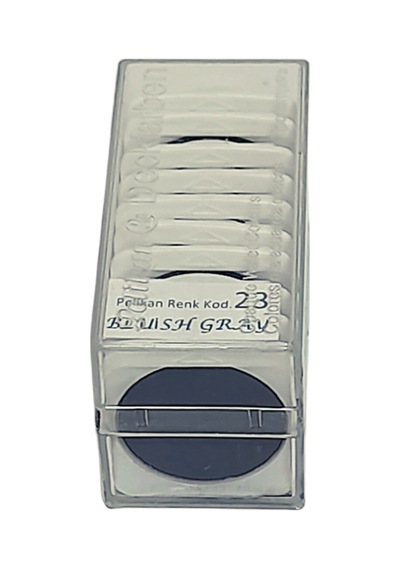 Pelikan 10lu Sulu Boya Tableti Bluısh Gray-mavi Gri