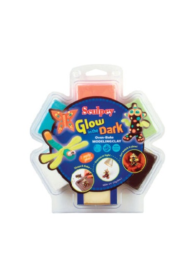 Hobi-Marketart Sculpey Glow In The Dark Karanlıkta Parlayan Polimer Kil Seti - 219648539
