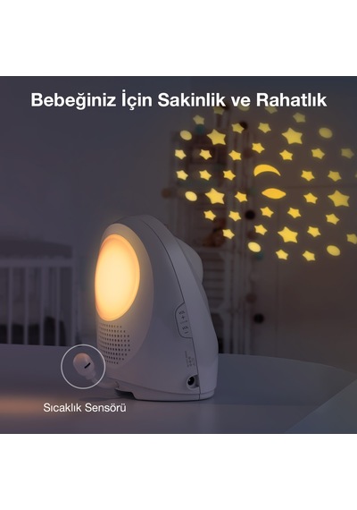 Vtech Gece Lambası Ve Projeksiyonlu Sesli Bebek Monitörü - Dm1212