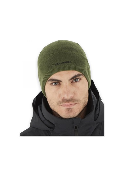 Salomon Lc1847100 Salomon Beanie Bere Haki Unisex Bere 001