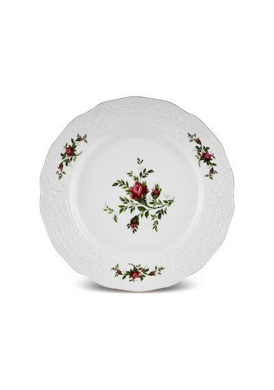 Karaca Vintage Rose Pasta Tabağı 20 Cm Çok Renkli