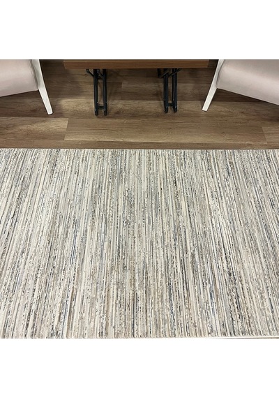 Hoom Rugs Nova 1123 Mavi Mikrofiber Modern Dokuma Halı Mavi
