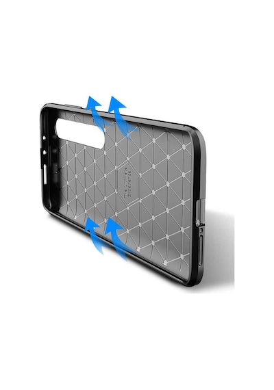 Xiaomi Mi 10 Kilif Karbon Tasarim Negro Silikon Kilif 415982986